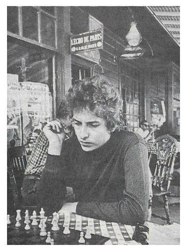 Dylan, Bob / Playing Chess-Woodstock, NY (1964)