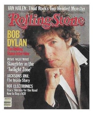 Dylan, Bob / Rolling Stone Cover Photo (1984)