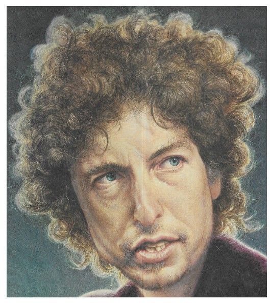 Dylan, Bob / Closeup-Blue Green Background (1991)