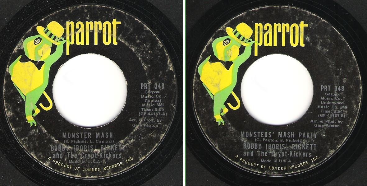 Pickett, Bobby (Boris) / Monster Mash (1970) / Parrot PR-348 (Single, 7&quot; Vinyl)