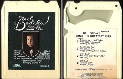 Sedaka, Neil / Sings His Greatest Hits (1975) / RCA APS1-0928