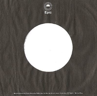 Epic / Logo at Top / Black-White (Record Company Sleeve, 7&quot;)