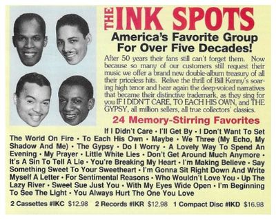 Ink Spots, The / 24 Memory-Stirring Favorites