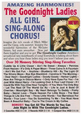 Goodnight Ladies, The / All Girl Sing-Along Chorus!