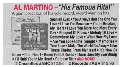 Martino, Al / His Famous Hits!