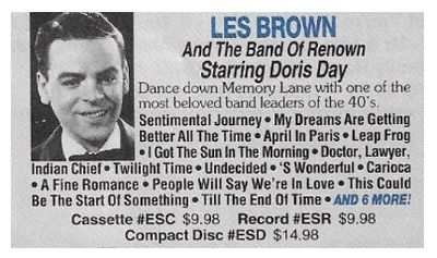 Brown, Les / Starring Doris Day