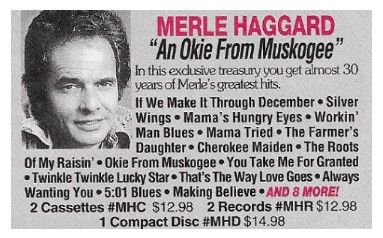 Haggard, Merle / An Okie From Muskogee
