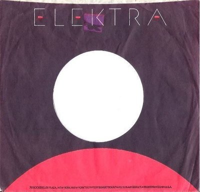 Elektra / Black, Red, White (Record Company Sleeve, 7&quot;)