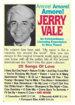 Vale, Jerry / Amore! Amore! Amore!