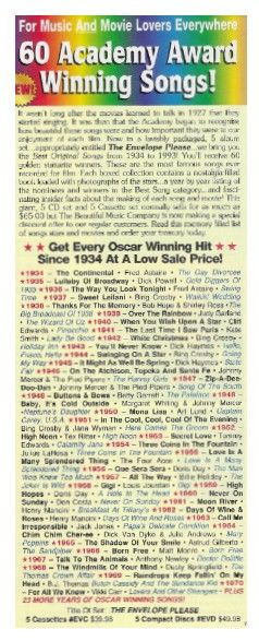 Various Artists / 60 Academy Award Winning Songs!