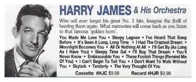 James, Harry / Harry James + His Orchestra