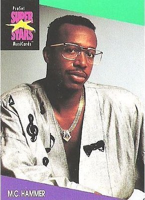 Hammer, M.C. / ProSet SuperStars MusiCards (1991) / Card #122 (Music Card)