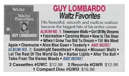 Lombardo, Guy / Waltz Favorites