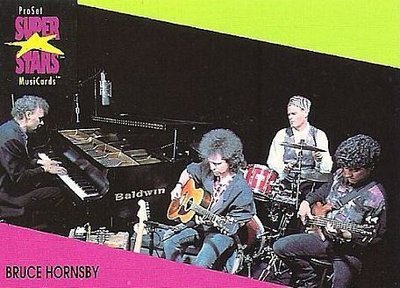 Hornsby, Bruce / ProSet SuperStars MusiCards (1991) / Card #51 (Music Card)