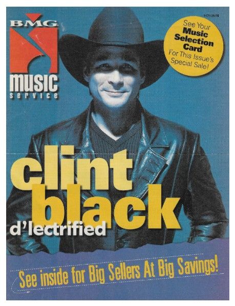 BMG Music Service / Clint Black--D&#39;Lectrified (1999)
