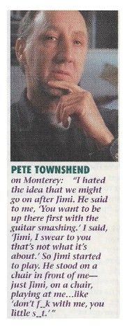 Townshend, Pete / I Hated the Idea That We Might Go on After Jimi