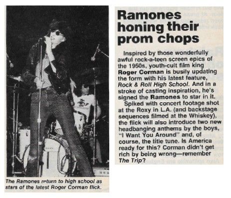 Ramones, The / Ramones Honing Their Prom Chops (1979)