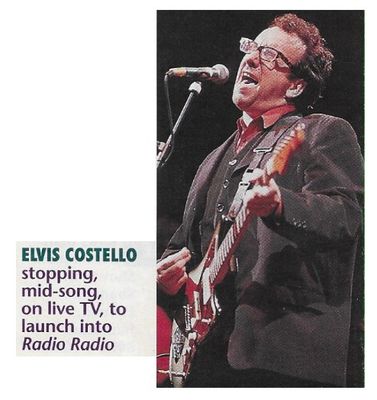 Costello, Elvis / Stopping, Mid-Song, On Live TV