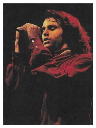 Doors, The / Jim Morrison On Stage-Eyes Closed