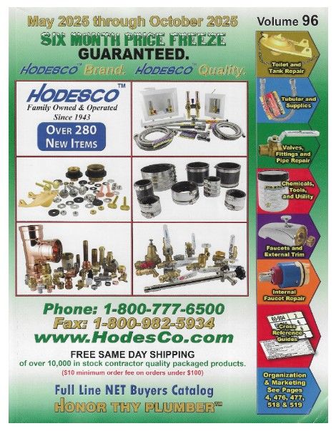Hodes Co / Full Line Net Buyers Catalog / May 2025-October 2025