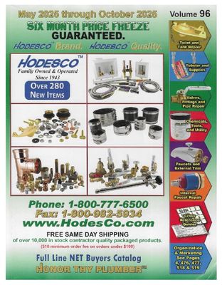 Hodes Co / Full Line Net Buyers Catalog / May 2025-October 2025