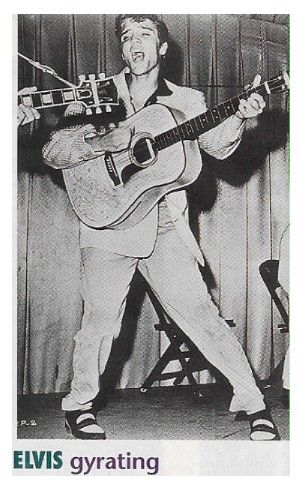 Presley, Elvis / Elvis Gyrating