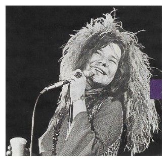 Joplin, Janis / On Stage-Holding Drink-Smiling