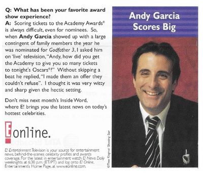 Garcia, Andy / Andy Garcia Scores Big (2001)