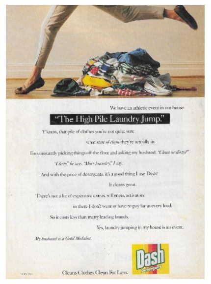 Dash / The High Pile Laundry Jump (1992)