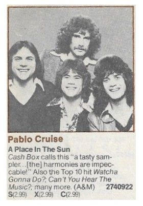 Pablo Cruise / A Place in the Sun (1977)