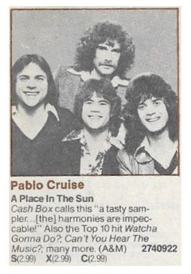 Pablo Cruise / A Place in the Sun (1977)
