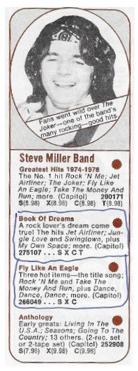 Miller, Steve (Band) / Greatest Hits 1974-1978 (1978)