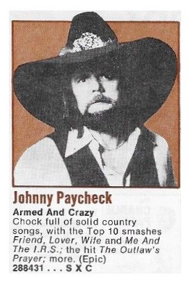 Paycheck, Johnny / Armed and Crazy (1978)