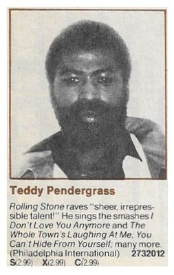 Pendergrass, Teddy / Teddy Pendergrass (1977)