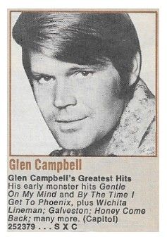 Campbell, Glen / Glen Campbell&#39;s Greatest Hits (1971)
