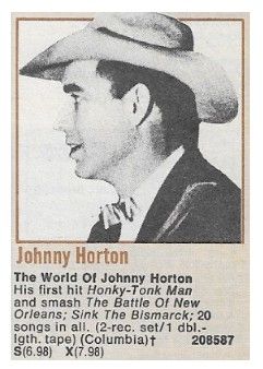 Horton, Johnny / The World of Johnny Horton (1971)