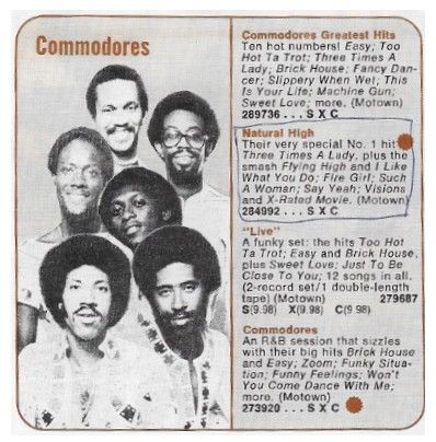 Commodores / Commodores Greatest Hits (1978)