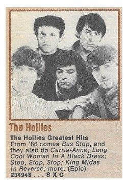 Hollies, The / The Hollies Greatest Hits (1973)