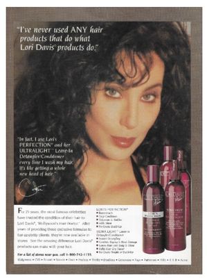 Cher / Lori Davis Hair Products (1995)