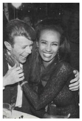Bowie, David / With Iman at New York City Benefit (1990)