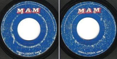 O&#39;Sullivan, Gilbert / Get Down (1973) / MAM 45-3629 (Single, 7&quot; Vinyl)