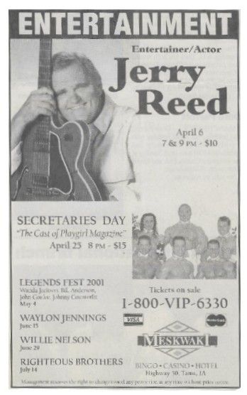 Reed, Jerry / Meskwaki (Tama, Iowa) (2001)