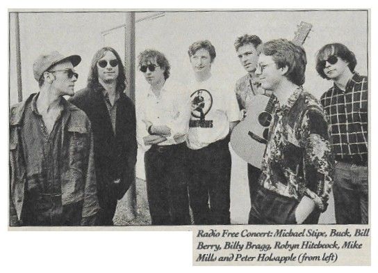 R.E.M. / Radio Free Concert (1991) - with Billy Bragg, Robyn Hitchcock