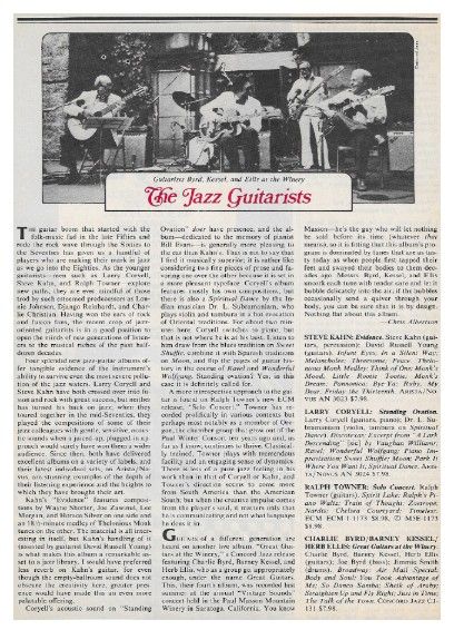 Various Artists / The Jazz Guitarists (1981)
