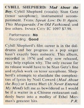 Shepherd, Cybill / Mad About the Boy (1981)