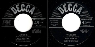 Morgan, Russ / Longing (1955) / Decca 9-27265 (Single, 7&quot; Vinyl)
