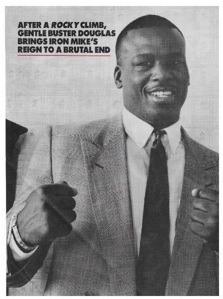 Douglas, Buster / Buster Douglas Bring&#39;s Iron Mike&#39;s Reign to a Brutal End (1990)