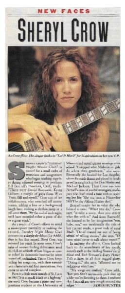 Crow, Sheryl / New Faces (1993)