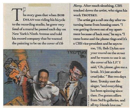 Dylan, Bob / Trotsky Mural (1989)