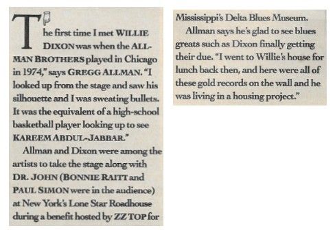 Dixon, Willie / Mississippi Delta Blues Museum (1989)